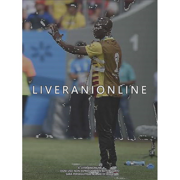 (140626) -- BRASILIA, June 26, 2014 () -- Ghana\'s head coach Kwesi Appiah gives instructions during a Group G match between Portugal and Ghana of 2014 FIFA World Cup at the Estadio Nacional Stadium in Brasilia, Brazil, June 26, 2014. (/Qi Heng)(xzj) ©PHOTOHOT/Agenzia Aldo Liverani sas - ITALY ONLY - EDITORIAL USE ONLY