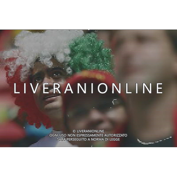 (140626) -- BRASILIA, June 26, 2014 () -- Portugal\'s fans wait for a Group G match between Portugal and Ghana of 2014 FIFA World Cup at the Estadio Nacional Stadium in Brasilia, Brazil, June 26, 2014. (/Liu Bin) ©PHOTOHOT/Agenzia Aldo Liverani sas - ITALY ONLY - EDITORIAL USE ONLY