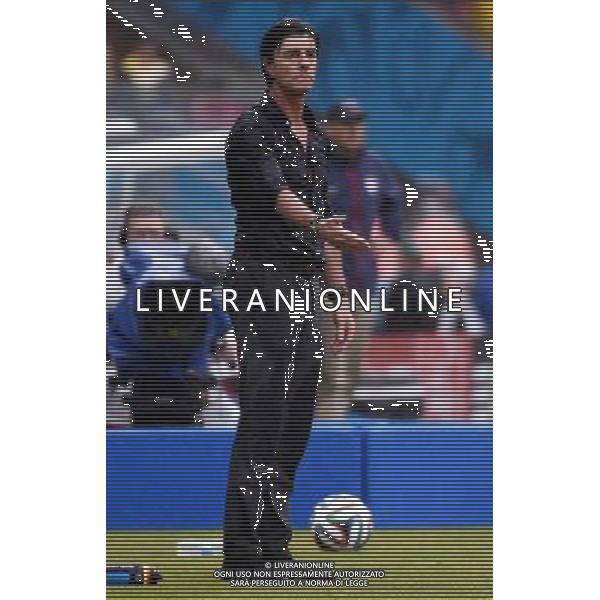 (140626) -- RECIFE, June 26, 2014 () -- Germany\'s coach Joachim Loew gives instructions during a Group G match between the U.S. and Germany of 2014 FIFA World Cup at the Arena Pernambuco Stadium in Recife, Brazil, on June 26, 2014.(/Guo Yong)(pcy) ©PHOTOHOT/Agenzia Aldo Liverani sas - ITALY ONLY - EDITORIAL USE ONLY