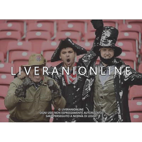 (140626) -- RECIFE, June 26, 2014 () -- Supporters of the U.S. pose before a Group G match between the U.S. and Germany of 2014 FIFA World Cup at the Arena Pernambuco Stadium in Recife, Brazil, on June 26, 2014.(/Lui Siu Wai)(pcy) ©PHOTOHOT/Agenzia Aldo Liverani sas - ITALY ONLY - EDITORIAL USE ONLY