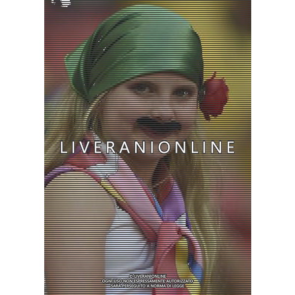 (140626) -- BRASILIA, June 26, 2014 () -- A Portugal\'s fan waits for a Group G match between Portugal and Ghana of 2014 FIFA World Cup at the Estadio Nacional Stadium in Brasilia, Brazil, June 26, 2014. (/Qi Heng) ©photoshot/Agenzia Aldo Liverani sas - ITALY ONLY - EDITORIAL USE ONLY - PORTOGALLO GHANA CAMPIONATO DEL MONDO BRASILE 2014