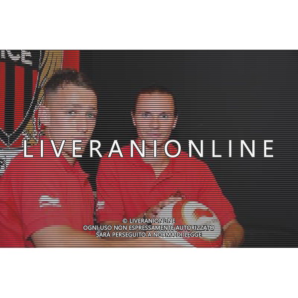 Julien Vercauteren / Niklas Hult - 27.06.2014 - Conference de presse pour les nouvelles de recrue -Nice Photo : Olivier Anrigo / Icon Sport