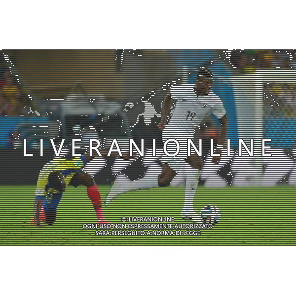 Paul POGBA - 25.06.2014 - France / Equateur - Coupe du Monde 2014 - Photo : Dave Winter / Icon Sport AG ALDO LIVERANI SAS ONLY ITALY