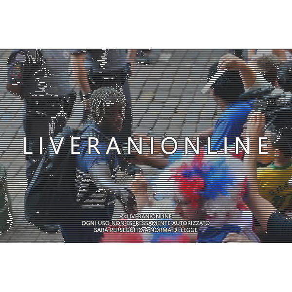 Bacary SAGNA - 27.06.2014 - Conference de presse -Equipe de France - Coupe du Monde 2014 - Photo : Dave Winter / Icon Sport AG ALDO LIVERANI SAS ONLY ITALY