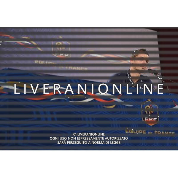 Morgan SCHNEIDERLIN - 27.06.2014 - Conference de presse -Equipe de France - Coupe du Monde 2014 - Photo : Dave Winter / Icon Sport AG ALDO LIVERANI SAS ONLY ITALY