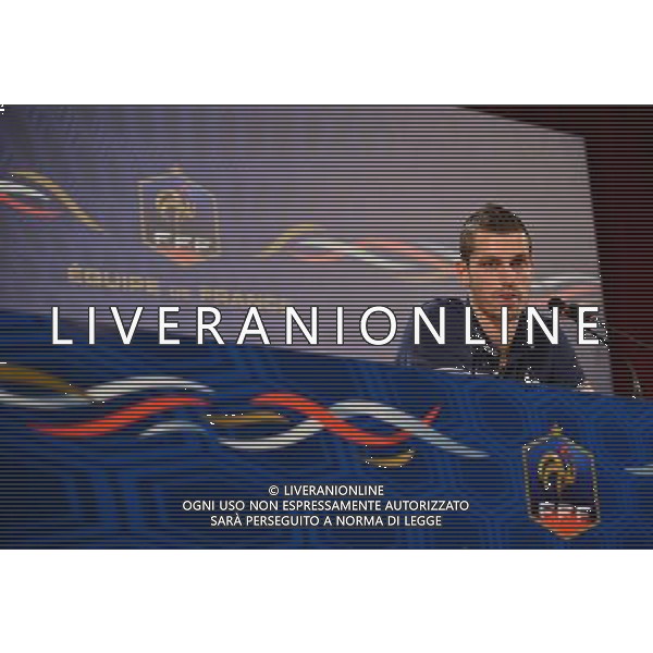Morgan SCHNEIDERLIN - 27.06.2014 - Conference de presse -Equipe de France - Coupe du Monde 2014 - Photo : Dave Winter / Icon Sport AG ALDO LIVERANI SAS ONLY ITALY