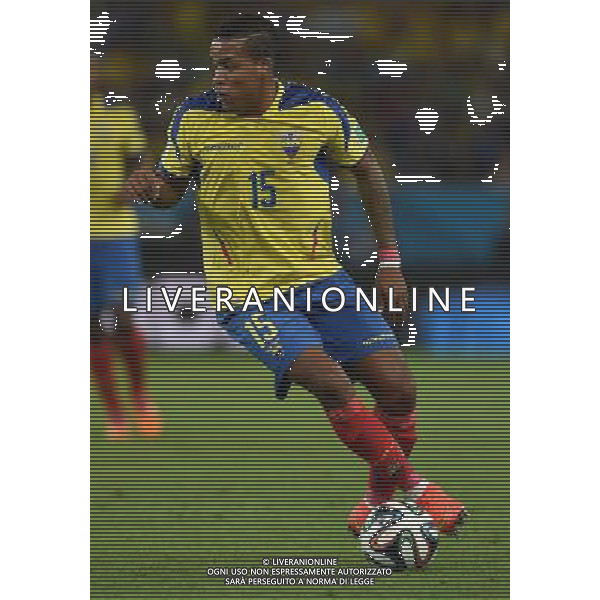 FIFA World Cup Brasile 2014 Gruppo E Rio de Janeiro - 25.06.2014 Ecuador-Francia Nella Foto:Arroyo Michael /Ph.Vitez-Ag. Aldo Liverani