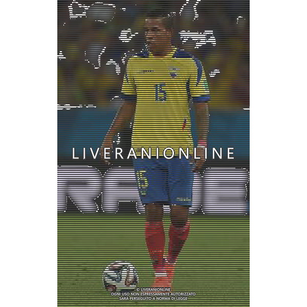 FIFA World Cup Brasile 2014 Gruppo E Rio de Janeiro - 25.06.2014 Ecuador-Francia Nella Foto:Arroyo Michael /Ph.Vitez-Ag. Aldo Liverani