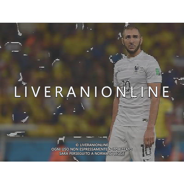 FIFA World Cup Brasile 2014 Gruppo E Rio de Janeiro - 25.06.2014 Ecuador-Francia Nella Foto:Benzema Karim /Ph.Vitez-Ag. Aldo Liverani