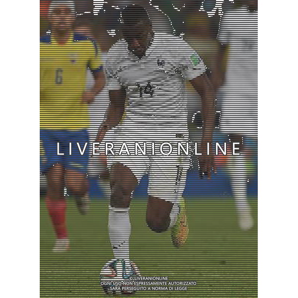 FIFA World Cup Brasile 2014 Gruppo E Rio de Janeiro - 25.06.2014 Ecuador-Francia Nella Foto:Matuidi Blaise /Ph.Vitez-Ag. Aldo Liverani