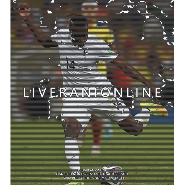 FIFA World Cup Brasile 2014 Gruppo E Rio de Janeiro - 25.06.2014 Ecuador-Francia Nella Foto:Matuidi Blaise /Ph.Vitez-Ag. Aldo Liverani