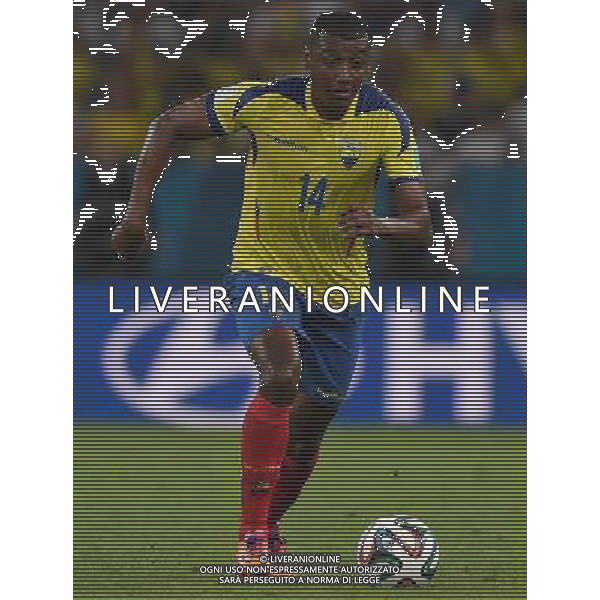 FIFA World Cup Brasile 2014 Gruppo E Rio de Janeiro - 25.06.2014 Ecuador-Francia Nella Foto:Minda Oswaldo /Ph.Vitez-Ag. Aldo Liverani