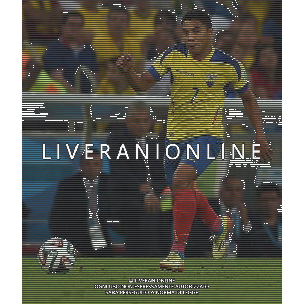 FIFA World Cup Brasile 2014 Gruppo E Rio de Janeiro - 25.06.2014 Ecuador-Francia Nella Foto:Montero Jefferson /Ph.Vitez-Ag. Aldo Liverani