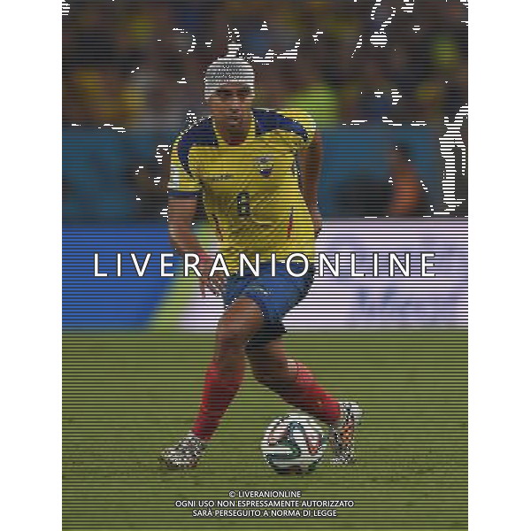 FIFA World Cup Brasile 2014 Gruppo E Rio de Janeiro - 25.06.2014 Ecuador-Francia Nella Foto:Noboa Cristhian /Ph.Vitez-Ag. Aldo Liverani