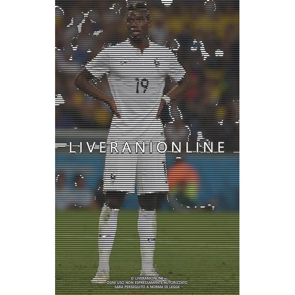 FIFA World Cup Brasile 2014 Gruppo E Rio de Janeiro - 25.06.2014 Ecuador-Francia Nella Foto:Pogba Paul /Ph.Vitez-Ag. Aldo Liverani