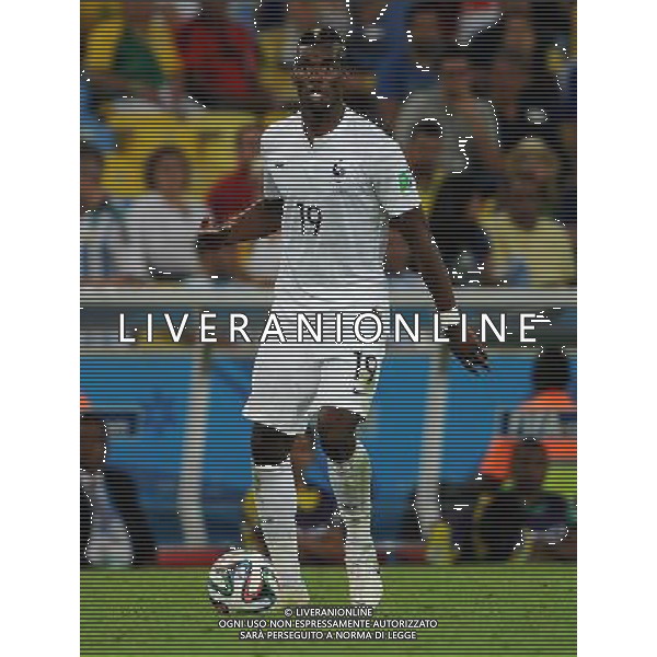 FIFA World Cup Brasile 2014 Gruppo E Rio de Janeiro - 25.06.2014 Ecuador-Francia Nella Foto:Pogba Paul /Ph.Vitez-Ag. Aldo Liverani