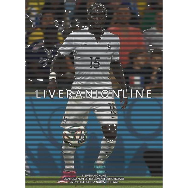 FIFA World Cup Brasile 2014 Gruppo E Rio de Janeiro - 25.06.2014 Ecuador-Francia Nella Foto:Sagna Bacary /Ph.Vitez-Ag. Aldo Liverani