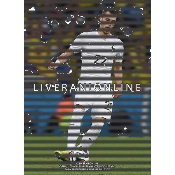 FIFA World Cup Brasile 2014 Gruppo E Rio de Janeiro - 25.06.2014 Ecuador-Francia Nella Foto:Schneiderlin Morgan /Ph.Vitez-Ag. Aldo Liverani