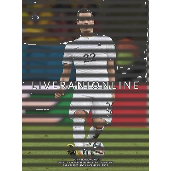 FIFA World Cup Brasile 2014 Gruppo E Rio de Janeiro - 25.06.2014 Ecuador-Francia Nella Foto:Schneiderlin Morgan /Ph.Vitez-Ag. Aldo Liverani