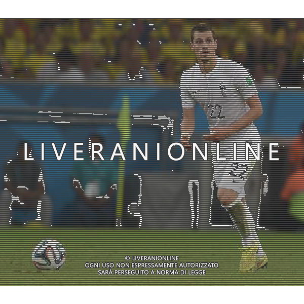 FIFA World Cup Brasile 2014 Gruppo E Rio de Janeiro - 25.06.2014 Ecuador-Francia Nella Foto:Schneiderlin Morgan /Ph.Vitez-Ag. Aldo Liverani