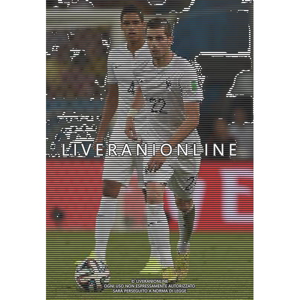 FIFA World Cup Brasile 2014 Gruppo E Rio de Janeiro - 25.06.2014 Ecuador-Francia Nella Foto:Schneiderlin Morgan /Ph.Vitez-Ag. Aldo Liverani