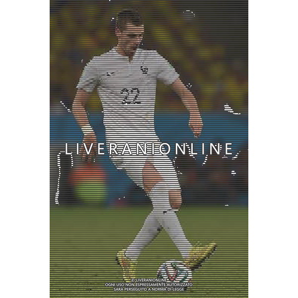 FIFA World Cup Brasile 2014 Gruppo E Rio de Janeiro - 25.06.2014 Ecuador-Francia Nella Foto:Schneiderlin Morgan /Ph.Vitez-Ag. Aldo Liverani