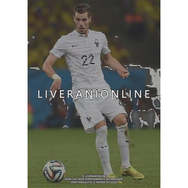 FIFA World Cup Brasile 2014 Gruppo E Rio de Janeiro - 25.06.2014 Ecuador-Francia Nella Foto:Schneiderlin Morgan /Ph.Vitez-Ag. Aldo Liverani