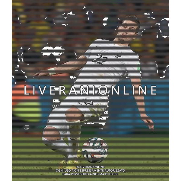 FIFA World Cup Brasile 2014 Gruppo E Rio de Janeiro - 25.06.2014 Ecuador-Francia Nella Foto:Schneiderlin Morgan /Ph.Vitez-Ag. Aldo Liverani