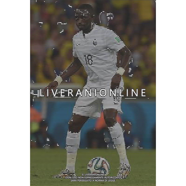 FIFA World Cup Brasile 2014 Gruppo E Rio de Janeiro - 25.06.2014 Ecuador-Francia Nella Foto:Sissoko Moussa /Ph.Vitez-Ag. Aldo Liverani