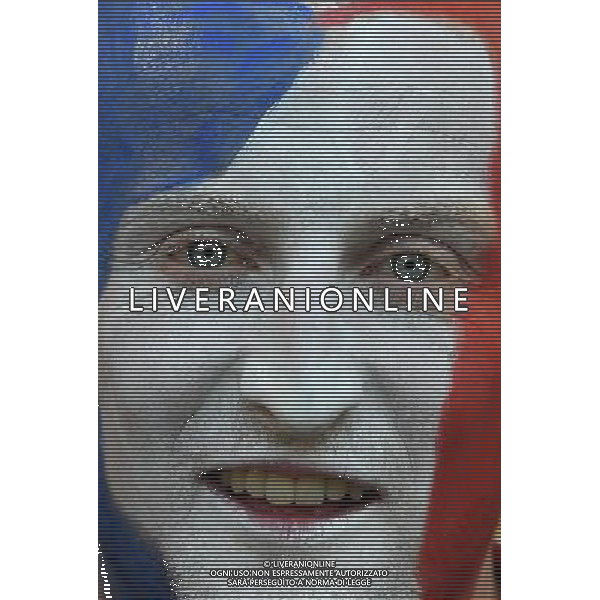 FIFA World Cup Brasile 2014 Gruppo E Rio de Janeiro - 25.06.2014 Ecuador-Francia Nella Foto:Tifosi Francia /Ph.Vitez-Ag. Aldo Liverani