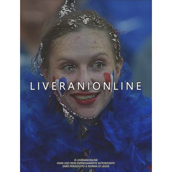 FIFA World Cup Brasile 2014 Gruppo E Rio de Janeiro - 25.06.2014 Ecuador-Francia Nella Foto:Tifosi Francia /Ph.Vitez-Ag. Aldo Liverani