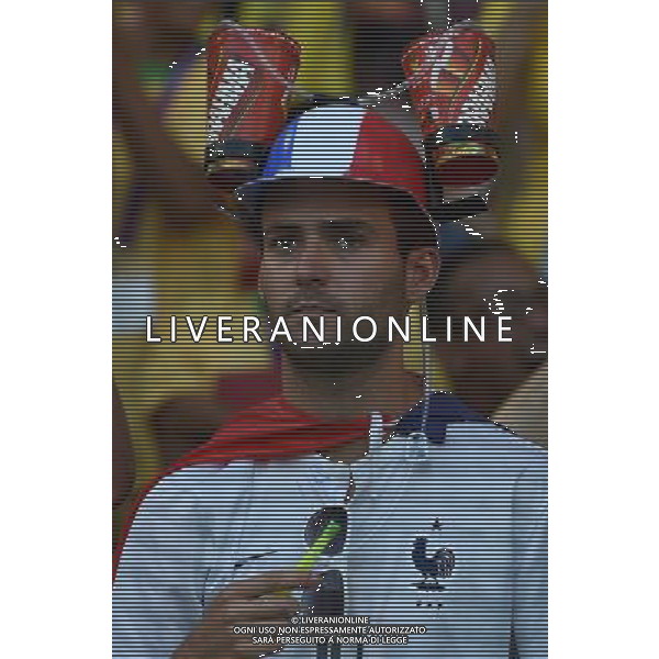 FIFA World Cup Brasile 2014 Gruppo E Rio de Janeiro - 25.06.2014 Ecuador-Francia Nella Foto:Tifosi /Ph.Vitez-Ag. Aldo Liverani