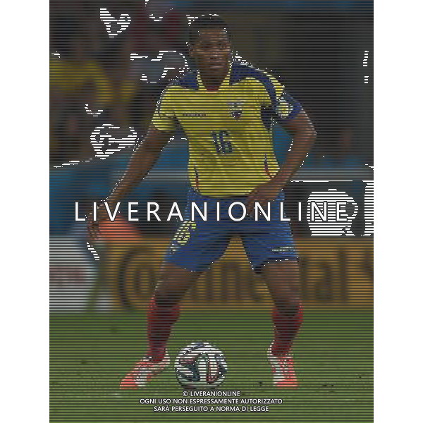 FIFA World Cup Brasile 2014 Gruppo E Rio de Janeiro - 25.06.2014 Ecuador-Francia Nella Foto:Valencia Antonio /Ph.Vitez-Ag. Aldo Liverani