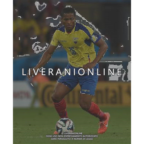 FIFA World Cup Brasile 2014 Gruppo E Rio de Janeiro - 25.06.2014 Ecuador-Francia Nella Foto:Valencia Antonio /Ph.Vitez-Ag. Aldo Liverani