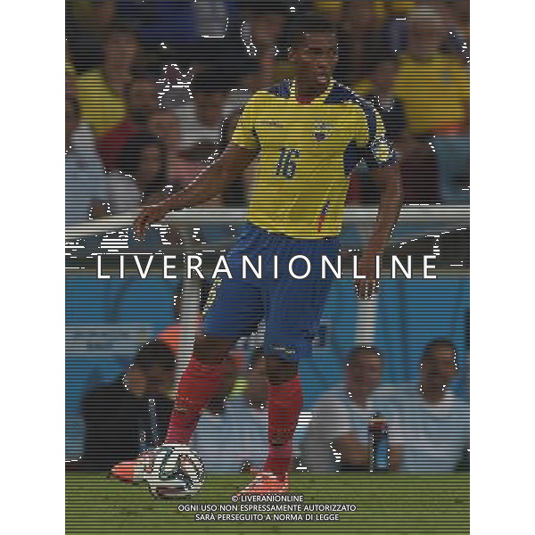 FIFA World Cup Brasile 2014 Gruppo E Rio de Janeiro - 25.06.2014 Ecuador-Francia Nella Foto:Valencia Antonio /Ph.Vitez-Ag. Aldo Liverani