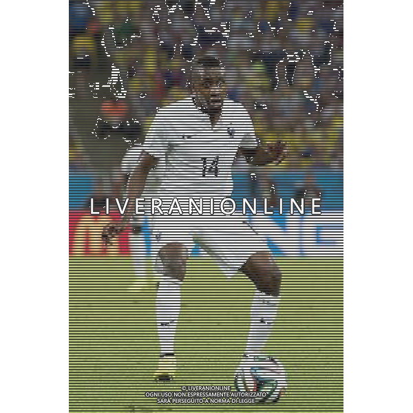 Blaise Matuidi - 25.06.2014 - France / Equateur - Coupe du Monde 2014 - Photo : Larsson / Bildbyran / Icon Sport AG ALDOL IVERANI SAS ONLY ITALY