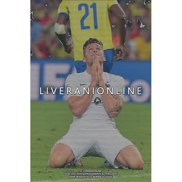 Olivier GIROUD - 25.06.2014 - France / Equateur - Coupe du Monde 2014 - Photo : Dave Winter / Icon Sport AG ALDOL IVERANI SAS ONLY ITALY