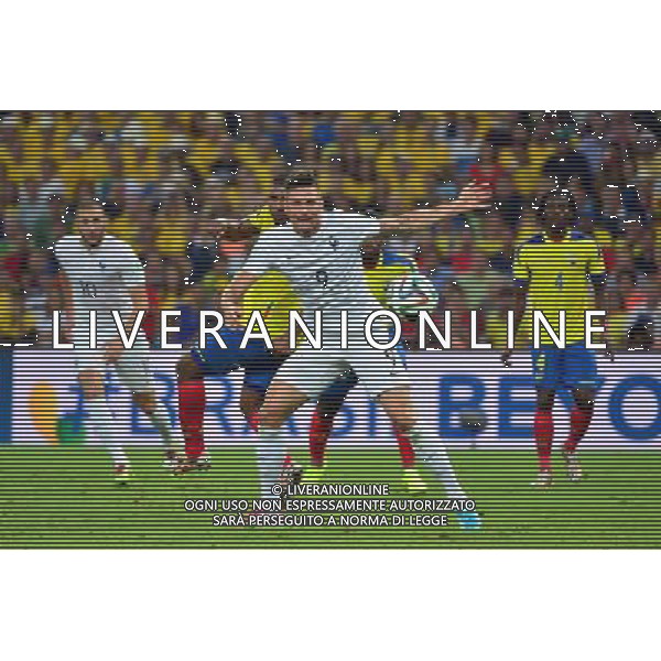 Olivier GIROUD - 25.06.2014 - France / Equateur - Coupe du Monde 2014 - Photo : Dave Winter / Icon Sport AG ALDOL IVERANI SAS ONLY ITALY