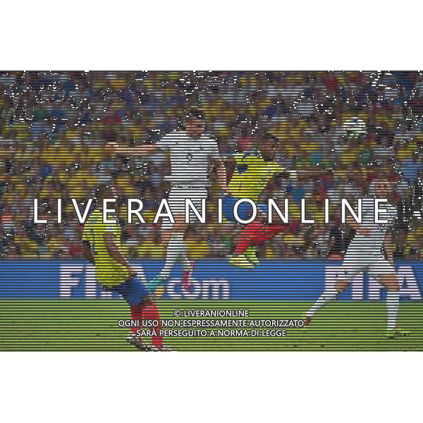 Olivier GIROUD / Gabriel ACHILIER - 25.06.2014 - France / Equateur - Coupe du Monde 2014 - Photo : Dave Winter / Icon Sport AG ALDOL IVERANI SAS ONLY ITALY