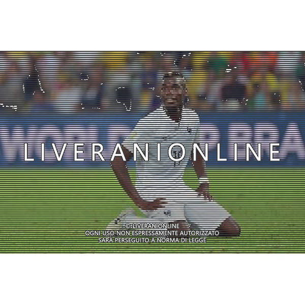 Paul POGBA - 25.06.2014 - France / Equateur - Coupe du Monde 2014 - Photo : Dave Winter / Icon Sport AG ALDOL IVERANI SAS ONLY ITALY