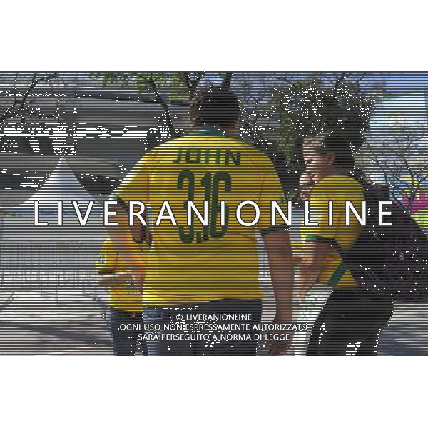 Religieux devant le Stade du Maracana - 25.06.2014 - France / Equateur - Coupe du Monde 2014 - Photo : Dave Winter / Icon Sport AG ALDOL IVERANI SAS ONLY ITALY