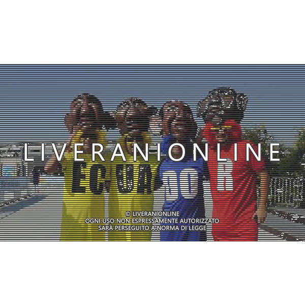 Supporters Equateur - 25.06.2014 - France / Equateur - Coupe du Monde 2014 - Photo : Dave Winter / Icon Sport AG ALDOL IVERANI SAS ONLY ITALY