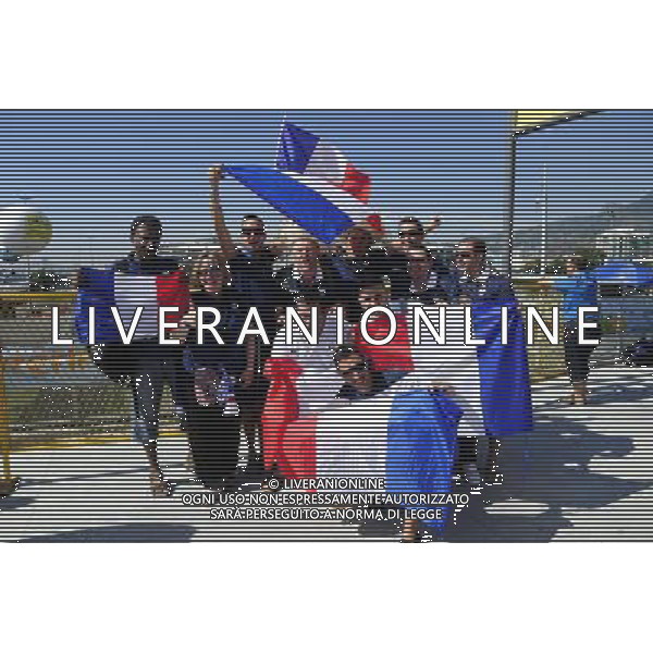 Supporters France - 25.06.2014 - France / Equateur - Coupe du Monde 2014 - Photo : Dave Winter / Icon Sport AG ALDOL IVERANI SAS ONLY ITALY