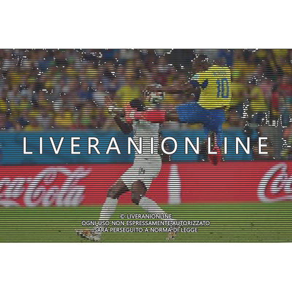 Walter AYOVI / Moussa SISSOKO - 25.06.2014 - France / Equateur - Coupe du Monde 2014 - Photo : Dave Winter / Icon Sport AG ALDOL IVERANI SAS ONLY ITALY