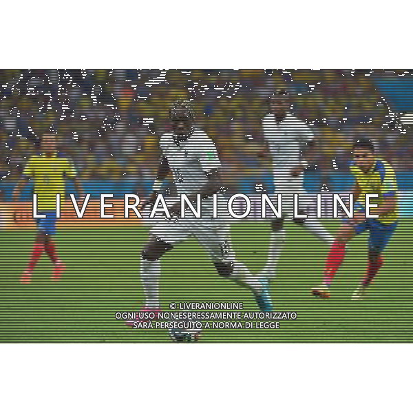 Bacary SAGNA - 25.06.2014 - France / Equateur - Coupe du Monde 2014 - Photo : Dave Winter / Icon Sport AG ALDOL IVERANI SAS ONLY ITALY