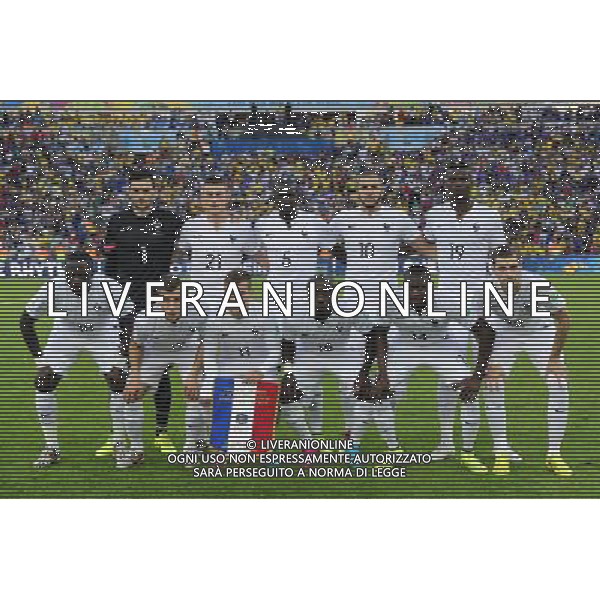 Groupe France - 25.06.2014 - France / Equateur - Coupe du Monde 2014 - Photo : Dave Winter / Icon Sport AG ALDOL IVERANI SAS ONLY ITALY