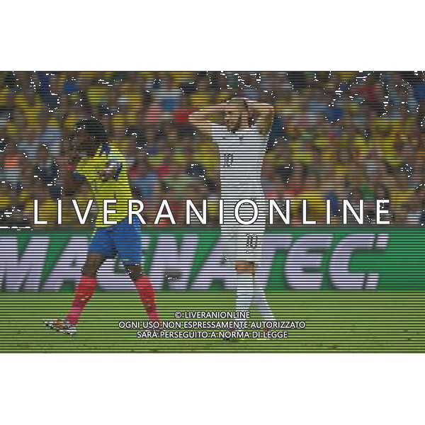 Karim BENZEMA - 25.06.2014 - France / Equateur - Coupe du Monde 2014 - Photo : Dave Winter / Icon Sport AG ALDOL IVERANI SAS ONLY ITALY