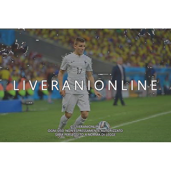 Lucas DIGNE - 25.06.2014 - France / Equateur - Coupe du Monde 2014 - Photo : Dave Winter / Icon Sport AG ALDOL IVERANI SAS ONLY ITALY