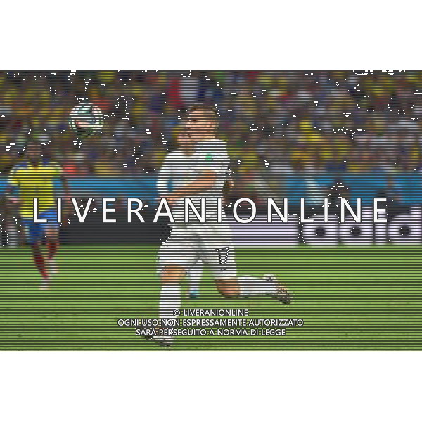 Lucas DIGNE - 25.06.2014 - France / Equateur - Coupe du Monde 2014 - Photo : Dave Winter / Icon Sport AG ALDOL IVERANI SAS ONLY ITALY