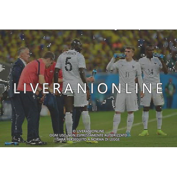 Mamadou SAKHO - 25.06.2014 - France / Equateur - Coupe du Monde 2014 - Photo : Dave Winter / Icon Sport AG ALDOL IVERANI SAS ONLY ITALY